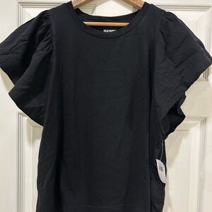 Old Navy Elegant Black Top large